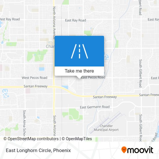 East Longhorn Circle map