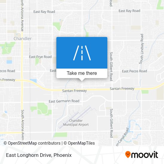 Mapa de East Longhorn Drive