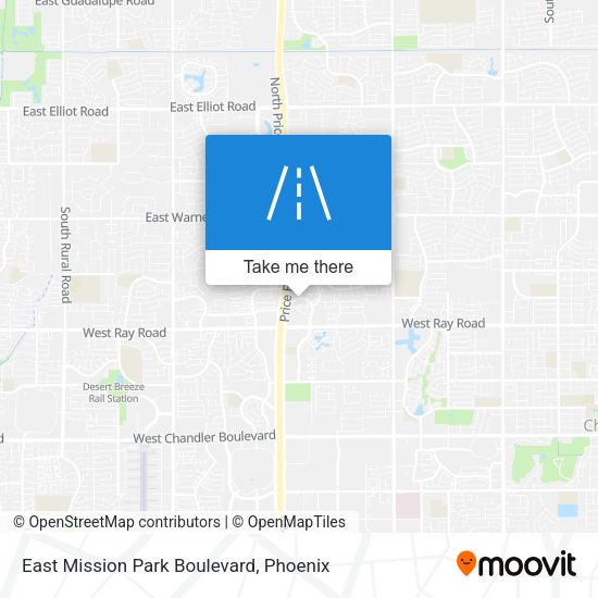 East Mission Park Boulevard map