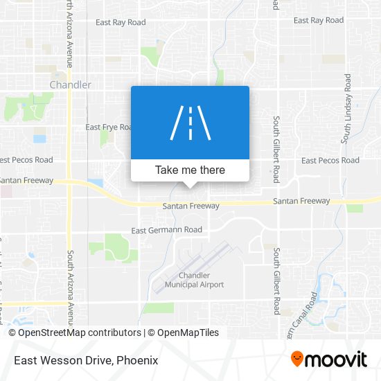 East Wesson Drive map