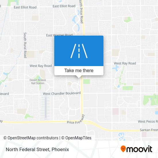 Mapa de North Federal Street