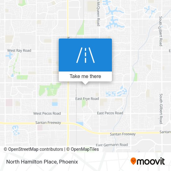 Mapa de North Hamilton Place