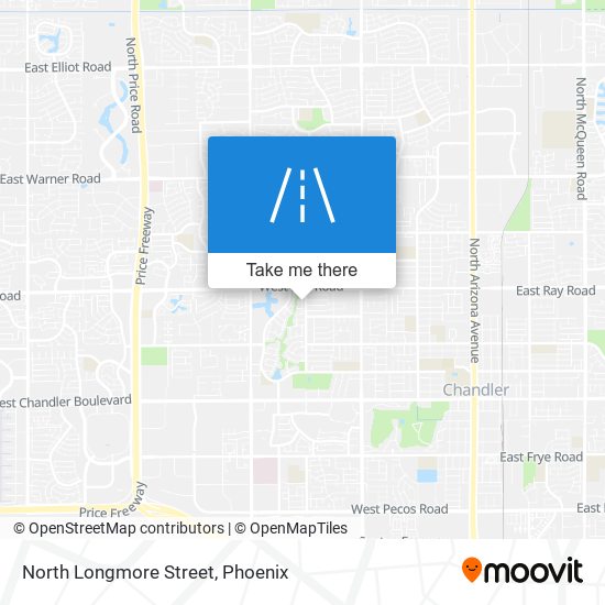 Mapa de North Longmore Street