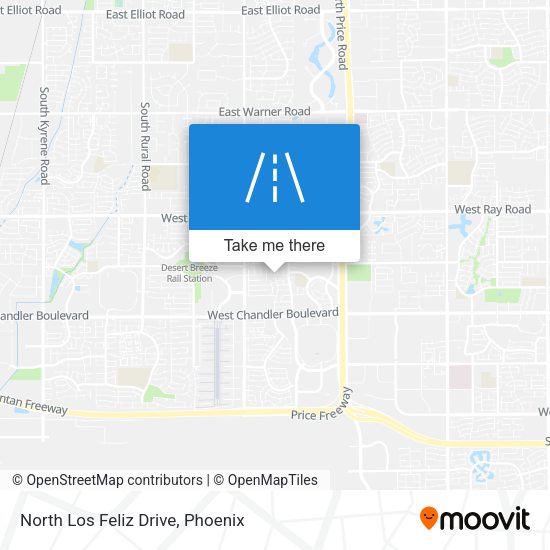 Mapa de North Los Feliz Drive