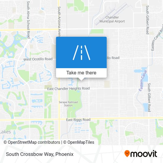 Mapa de South Crossbow Way