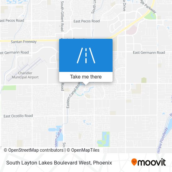 Mapa de South Layton Lakes Boulevard West