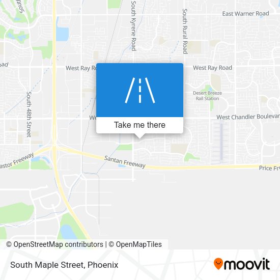 Mapa de South Maple Street