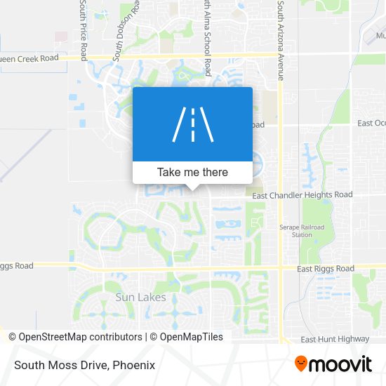 Mapa de South Moss Drive