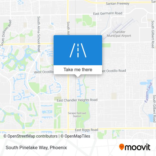 Mapa de South Pinelake Way