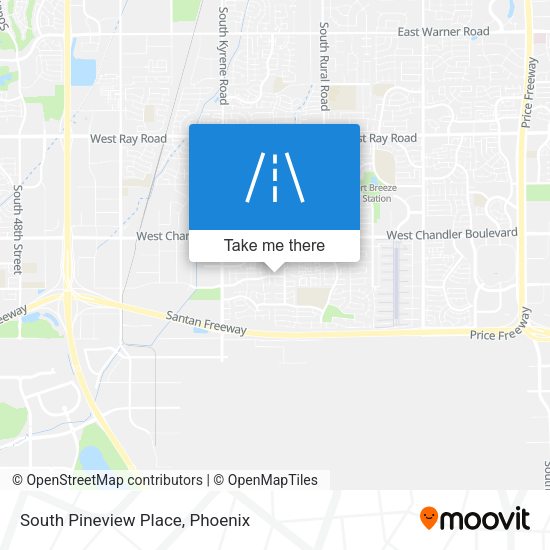 Mapa de South Pineview Place