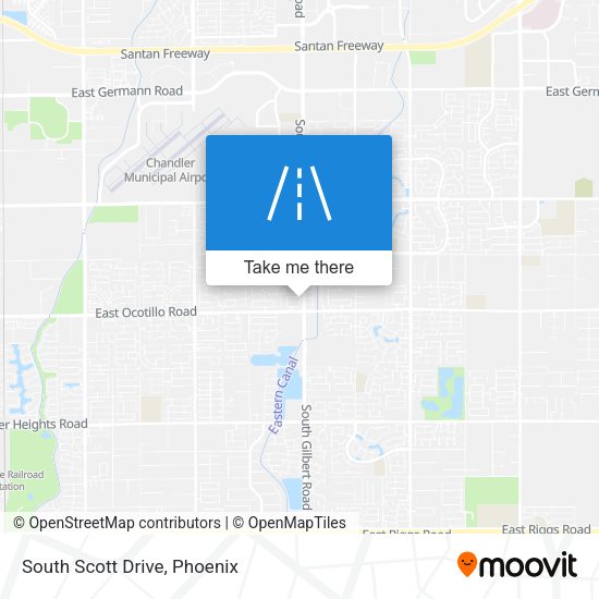 Mapa de South Scott Drive