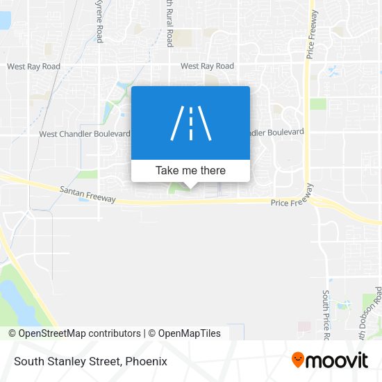 Mapa de South Stanley Street