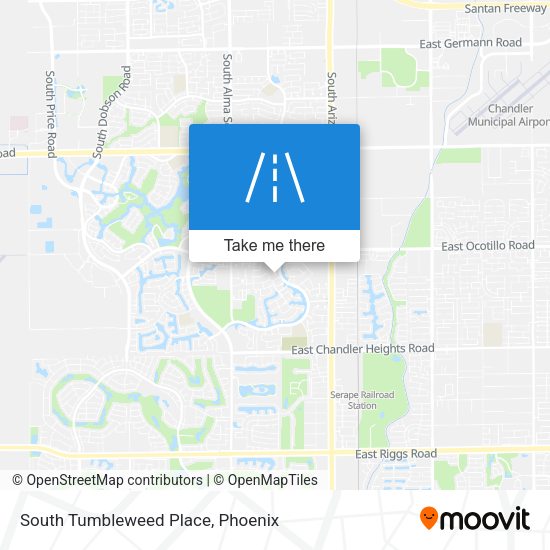 Mapa de South Tumbleweed Place
