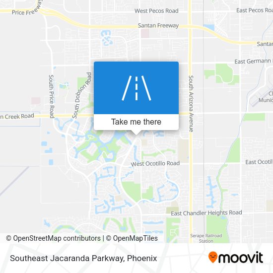 Mapa de Southeast Jacaranda Parkway