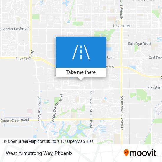 Mapa de West Armstrong Way