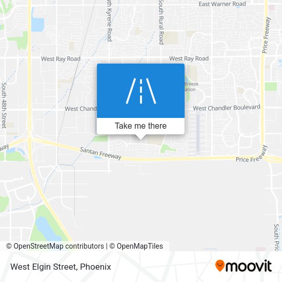 Mapa de West Elgin Street