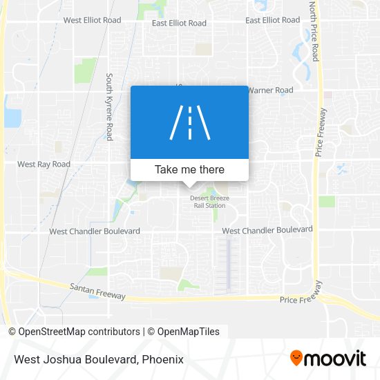 Mapa de West Joshua Boulevard