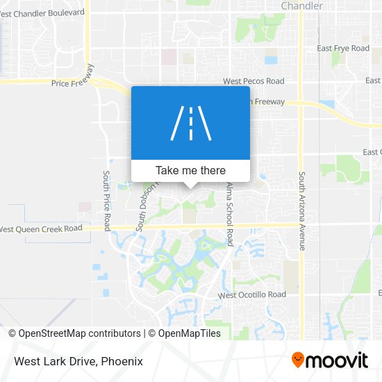 Mapa de West Lark Drive