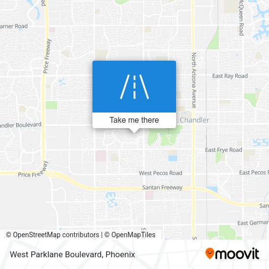 Mapa de West Parklane Boulevard
