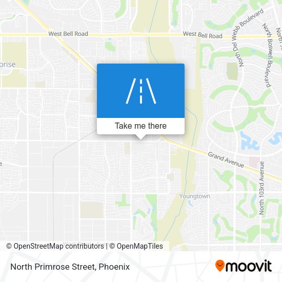 Mapa de North Primrose Street