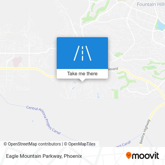 Mapa de Eagle Mountain Parkway