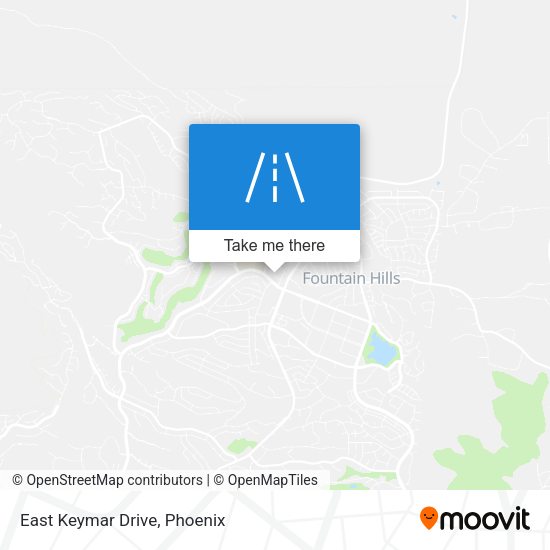 Mapa de East Keymar Drive