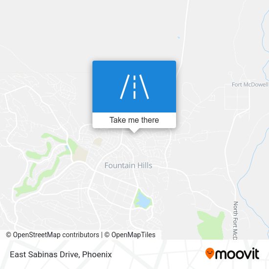 East Sabinas Drive map