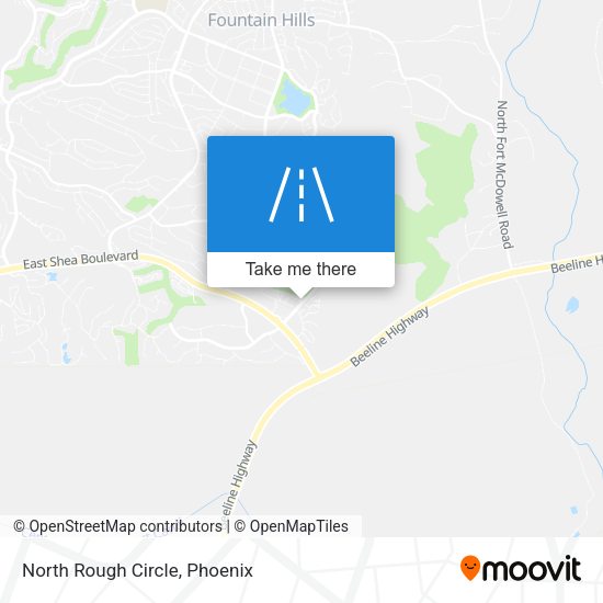 Mapa de North Rough Circle