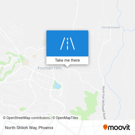 Mapa de North Shiloh Way