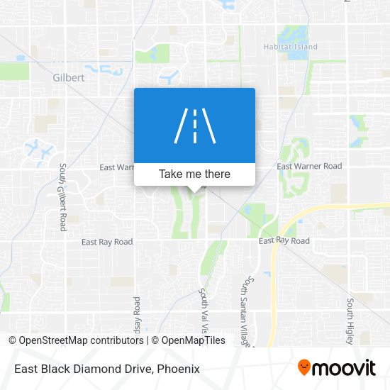 Mapa de East Black Diamond Drive
