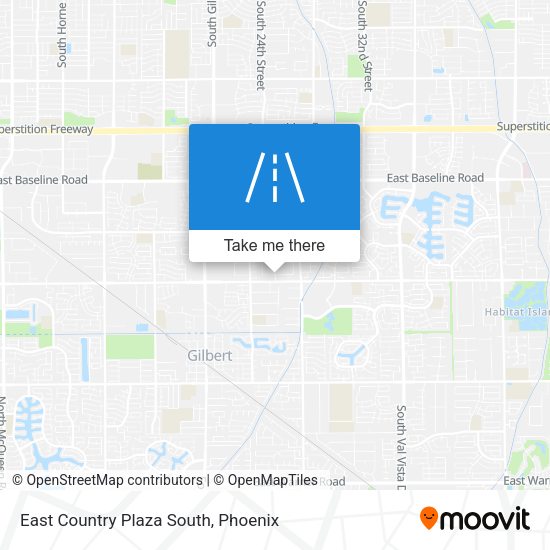 East Country Plaza South map
