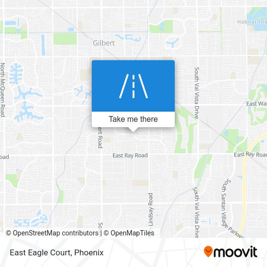 Mapa de East Eagle Court