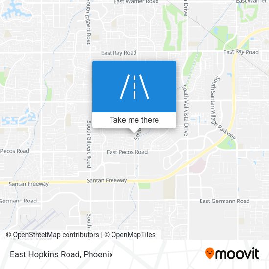 Mapa de East Hopkins Road
