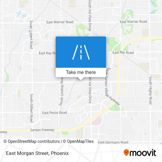 Mapa de East Morgan Street