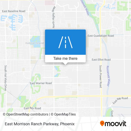 East Morrison Ranch Parkway map