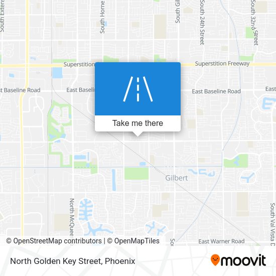 Mapa de North Golden Key Street