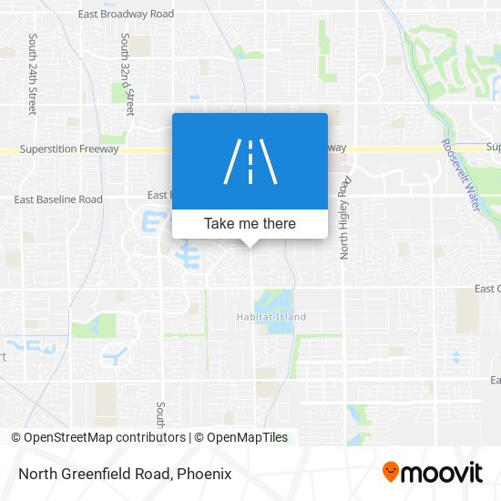 Mapa de North Greenfield Road