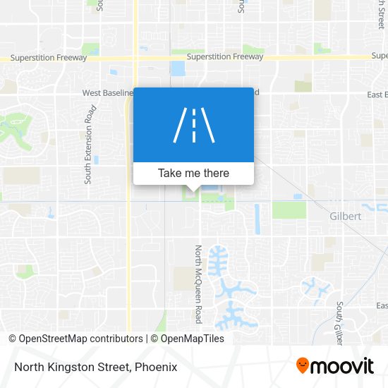 Mapa de North Kingston Street