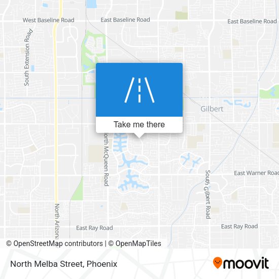 Mapa de North Melba Street