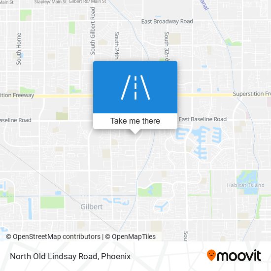 Mapa de North Old Lindsay Road