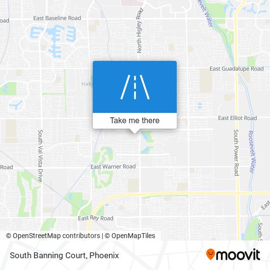 South Banning Court map