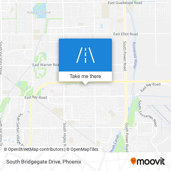 Mapa de South Bridgegate Drive