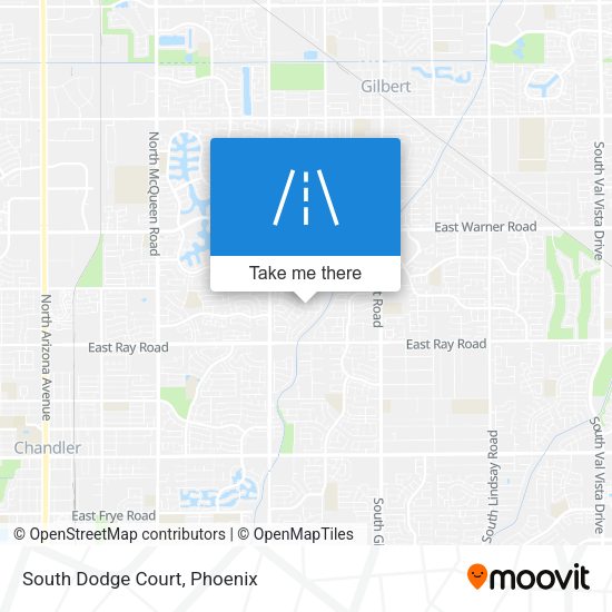 Mapa de South Dodge Court