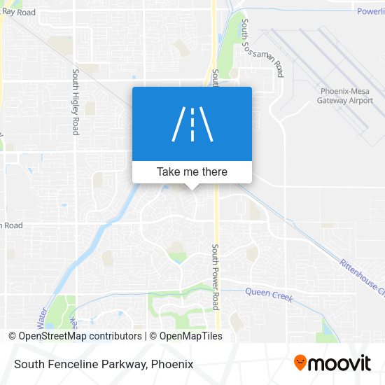 Mapa de South Fenceline Parkway