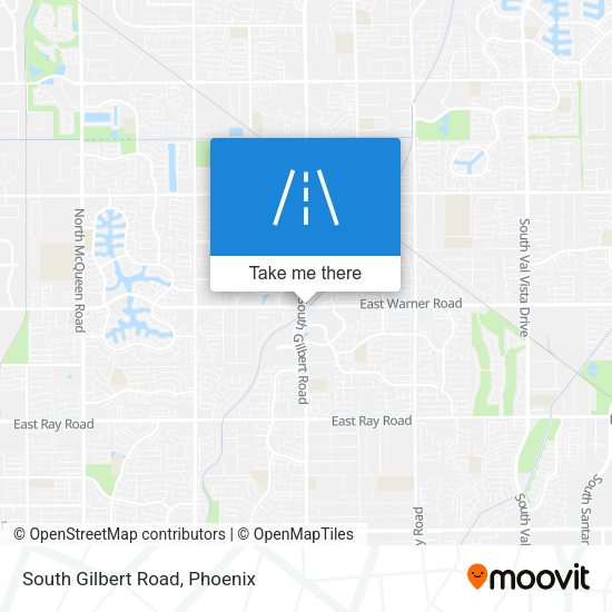 Mapa de South Gilbert Road