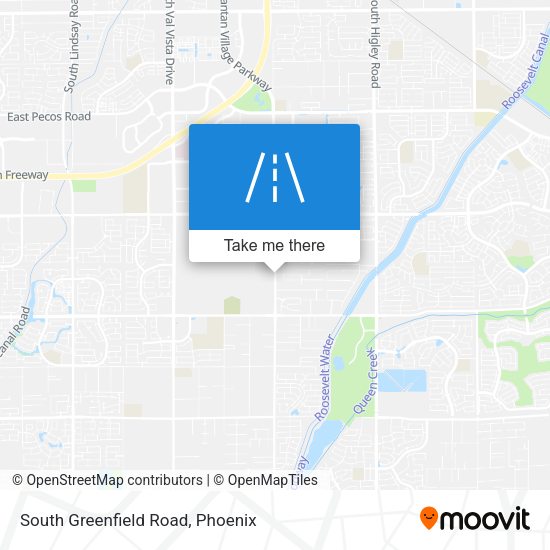 Mapa de South Greenfield Road