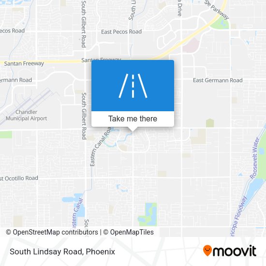 Mapa de South Lindsay Road