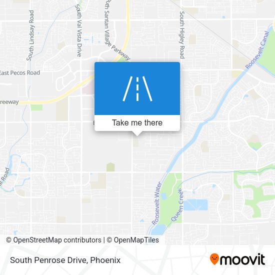 Mapa de South Penrose Drive