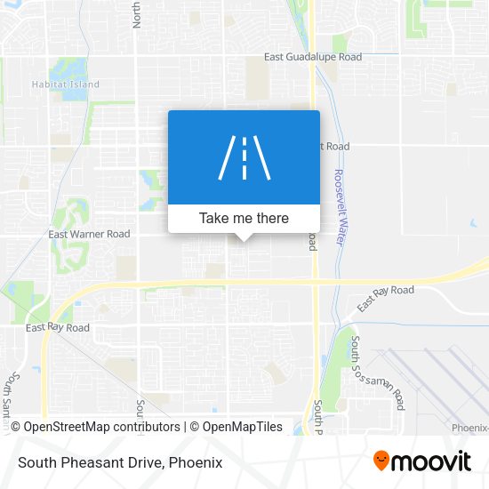 Mapa de South Pheasant Drive