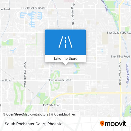 South Rochester Court map